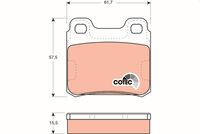 FREN BALATASI ARKA OPEL VECTRA A /ASTRA F